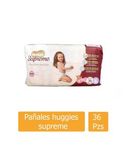 Huggies Supreme Pure & Natural Etapa 6 Niña Con 36 Piezas