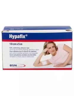 Hypafix Gasa Adhesiva para fijación de apósitos 10cm x 5m rollo