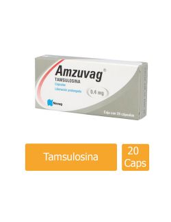 Amzuvag 0.4 mg Caja Con 20 Cápsulas