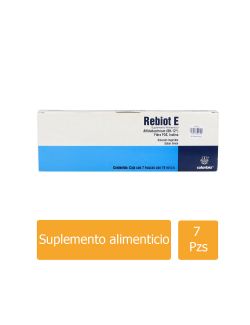 Rebiot E Solución Caja Con 7 Frasco Con 10 mL