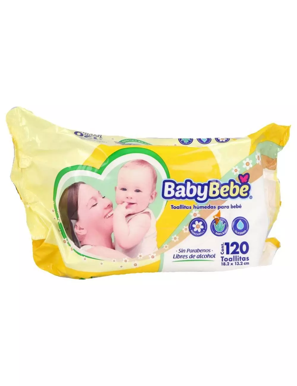 Precio Toallitas humedas dodys baby con 120 piezas