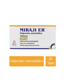 Miraji Er 500 mg Caja Con 30 Tabletas