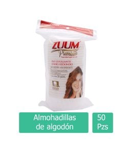 Zuum Almohadilla De Algodón Pad Exfoliante Con 50 Piezas