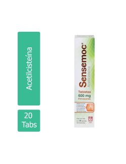 Sensemoc 600 mg Caja Con 1 Tubo Con 20 Tabletas Efervescentes