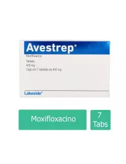 Avestrep 400 mg Caja Con 7 Tabletas - RX2