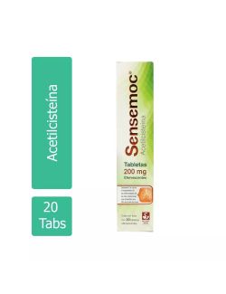 Sensemoc 200 mg Caja Con 20 Tabletas Efervescentes