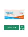 Amoxicilina Vandix 500 mg Caja Con 12 Cápsulas - RX2