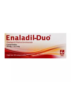 Enaladil Duo 20 mg/12.5 mg Caja Con 30 Comprimidos