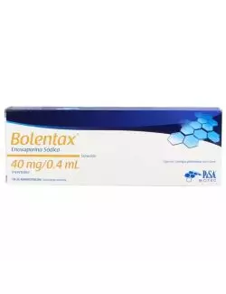 Bolentax 40 mg/0.4 ml Caja 2 Jeringas Prellenadas - RX