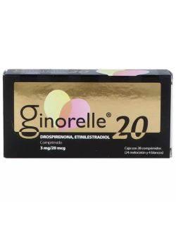 Ginorelle 20 mcg Caja Con 28 Comprimidos