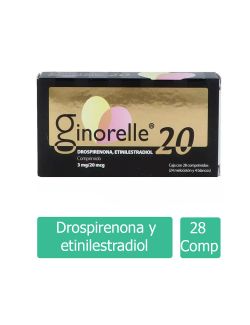 Ginorelle 20 mcg Caja Con 28 Comprimidos