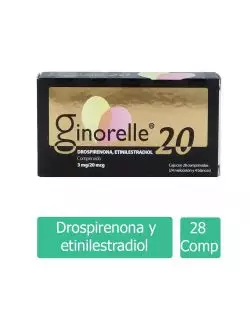 Ginorelle 20 mcg Caja Con 28 Comprimidos