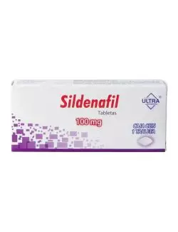 Sildenafil 100 mg. Frasco con 1 tableta