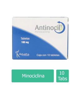 Antinocil 100 mg Caja con 10 Tabletas - RX2