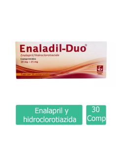 Enaladil Duo 10mg/25mg Con 30 Comprimidos