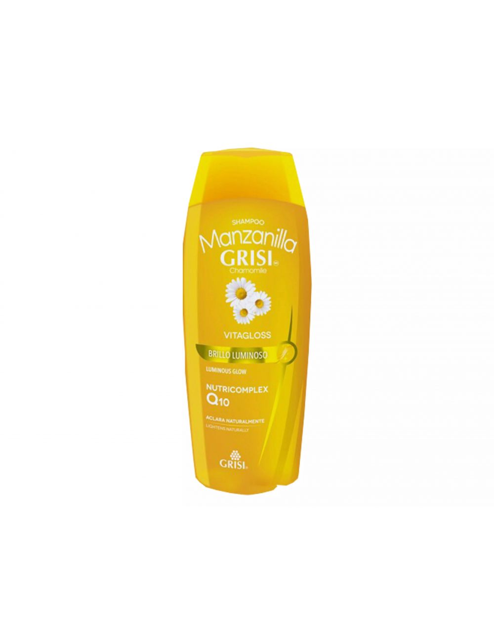 Shampoo Grisi Manzanilla Vitagloss Frasco Con 400 mL