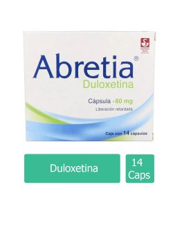 Abretia 60 mg Caja Con 14 cápsulas