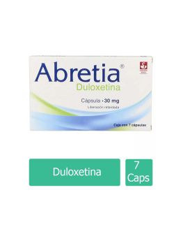 Abretia 30 mg Caja Con 7 Cápsulas