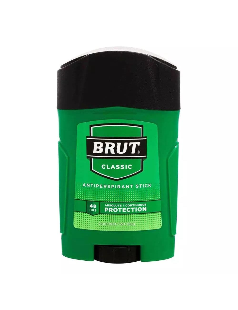 Antitranspirante Brut Classic 48H Stick Barra Con 60 g