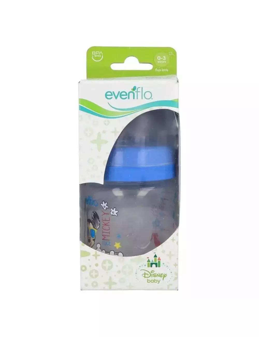 Biberon Evenflo Disney Cuello Ancho 5 oz.