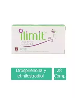 ilimit 3 mg/0.02 mg Caja Con 24 Comprimidos activos y 4 Comprimidos Inactivos