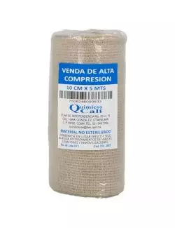 Venda Alta Compresion 10 cm. x 5 m.