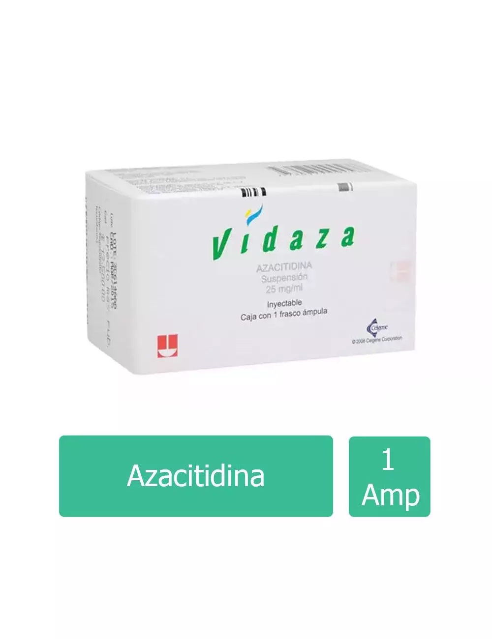Vidaza® (Azacitidina) 25 mg/ml - 1 Frasco Ámpula - Asofarma
