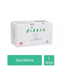 Vidaza Suspensión 25 mg/mL Inyectable Caja Con 1 Frasco Ámpula