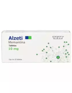 Alzeti® 10 mg (Memantina) - 30 Tabletas - Teva