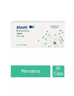 Alzeti® 10 mg (Memantina) - 30 Tabletas - Teva