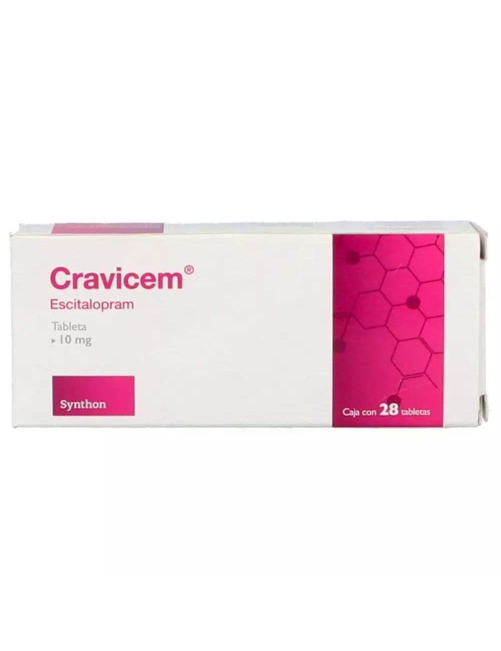 Cravicem 10 mg Caja Con 28 Tabletas