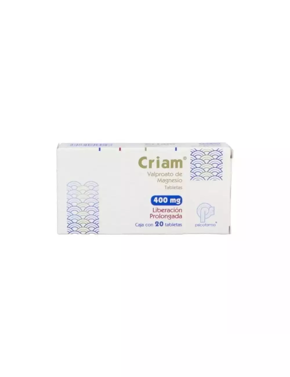 Criam 400 mg Caja Con 20 Tabletas