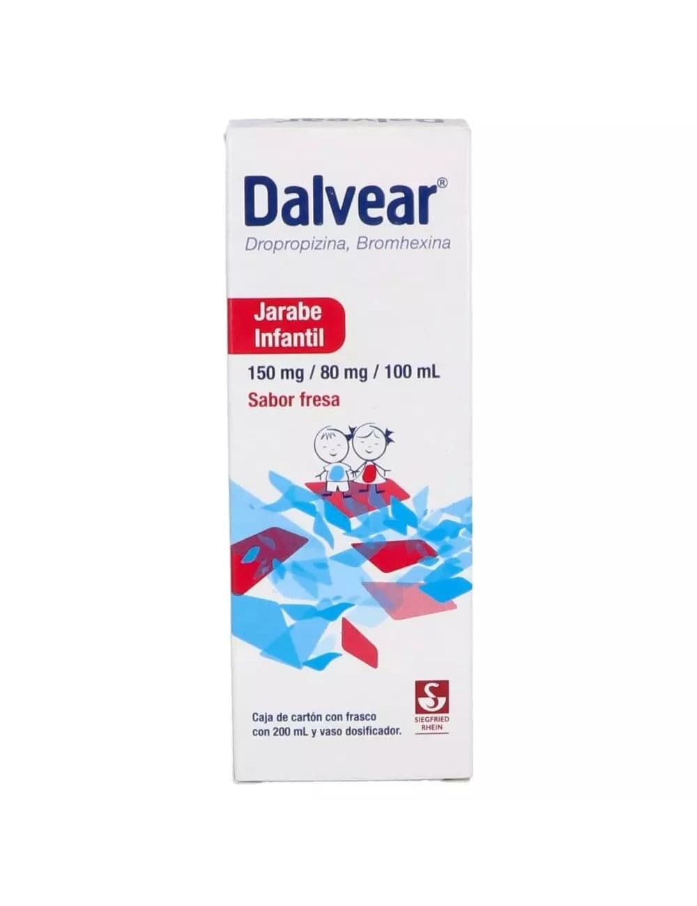 Dalvear Jarabe Infantil 150mg/80mg Frasco Con 200 mL