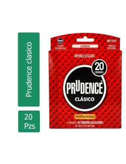 Prudence Clasico Caja Con 20 Condones