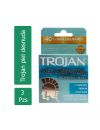 Preservativo Trojan Piel Desnuda Caja Con 3 Condones