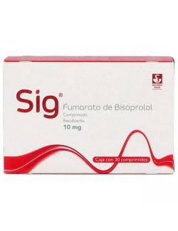 Sig 10 mg Caja con 30 Comprimidos