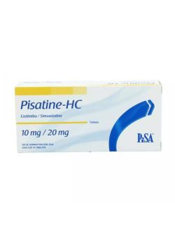 Pisatine HC 10 mg/20 mg 14 Tabletas