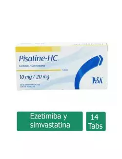 Pisatine HC 10 mg/20 mg 14 Tabletas