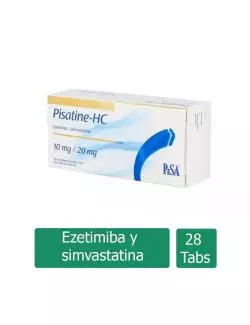 Pisatine -HC 10 mg / 20 mg Caja Con 28 Tabletas