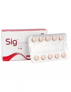 Sig 5 mg Caja Con 30 Comprimidos