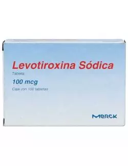 Levotiroxina 100 Mcg Caja Con 100 Tabletas