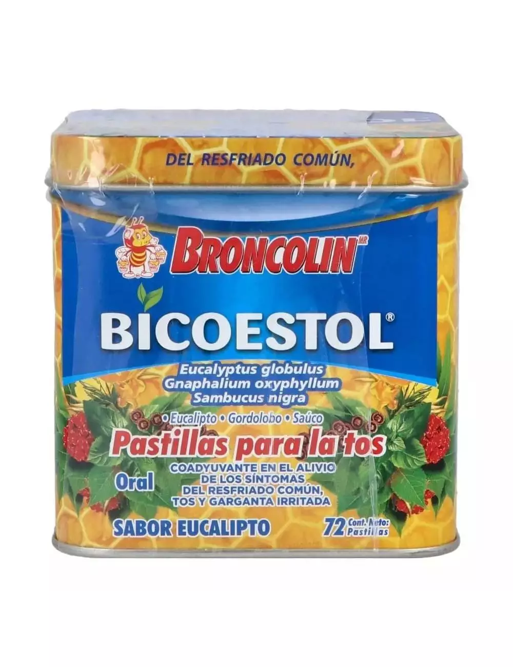 Broncolin 180 g Bote Caramelos Con Miel De Abeja