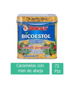 Broncolin 180 g Bote Caramelos Con Miel De Abeja