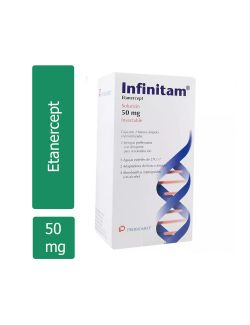 Infinitam 50 mg. 2 Frascos Ámpulas de 1 mL Rx3