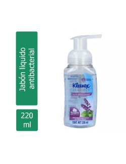 Jabón Liquido Kleenex Menta-Lavanda Contenido 220 mL