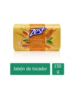 Jabón Zest-Natura Almendra Con Avena Barra De 150 g