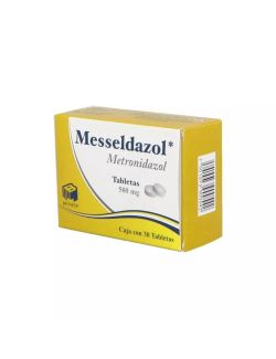 Metronidazol 500 mg. 30 Tabletas