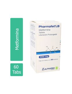 Pharmafet Lb 500 mg. 60 Tabletas