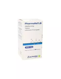 Pharmafet Lb 500 mg. 60 Tabletas