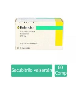 Entresto 200 mg Caja Con 60 Comprimidos
